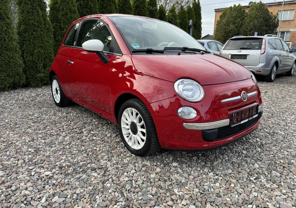 Fiat 500 cena 23800 przebieg: 113000, rok produkcji 2012 z Działdowo małe 46